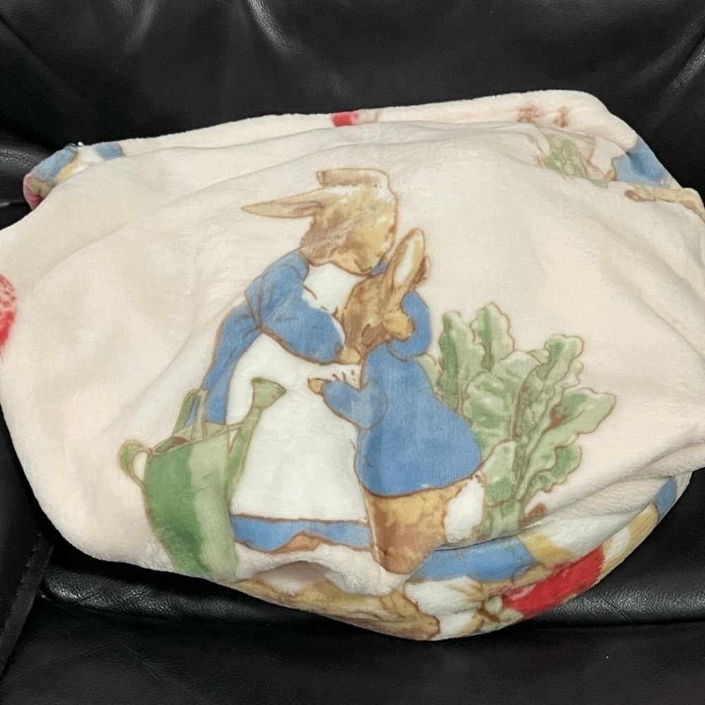 Easter Peter Rabbit Plush Throw - Picture 6 of 7